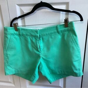 J. Crew Green Women's Shorts.  Size 6 Excellent Used Condition